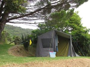 Sheltered from the wind.