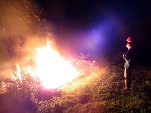 Boys and fireworks New Year  2012         