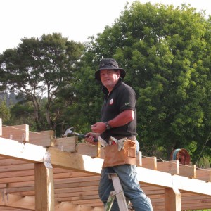 Building the new shed     