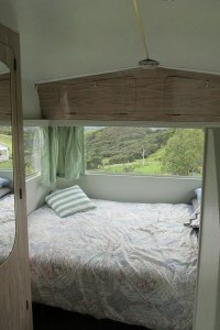 Inside caravan 2 post refurb