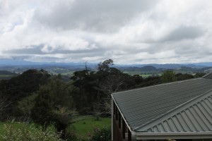 Looking out over the Lodge roof