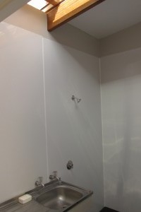 Inside campground bathroom after refurb 