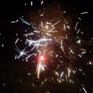 More fireworks     