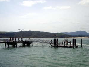 Opononi wharf       