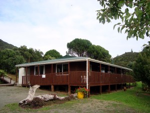 The Lodge from the carpark        