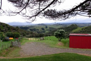 View from one of the tent sites          