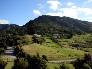 View of the main part of the farm  