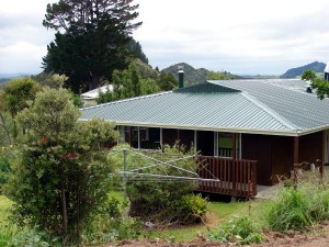 West end of the Lodge          